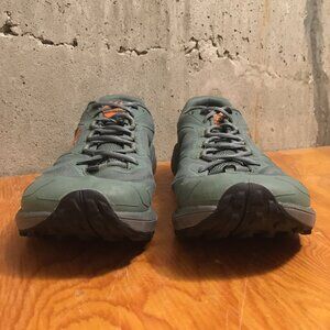 TOPO ATHLETIC TERRAVENTURE 4 Mens Running Shoes Size 11 GREEN/ORANGE NO BOX